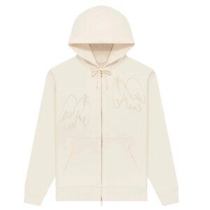 Aime Leon Dore Dove Full-Zip Hoodie Cream